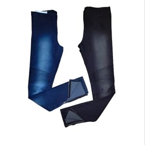 Bebe Skinny jeans 1 black and 1 in blue